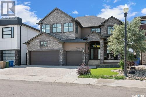 3418 Green Brook Road, Regina, SK - Outdoor With Facade