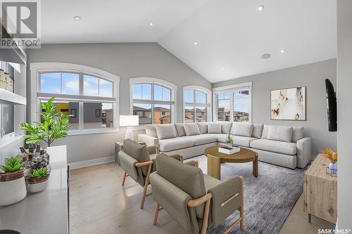 3418 Green Brook Road, Regina, SK - Indoor Photo Showing Living Room