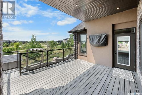 3418 Green Brook Road, Regina, SK - Outdoor With Deck Patio Veranda With Exterior