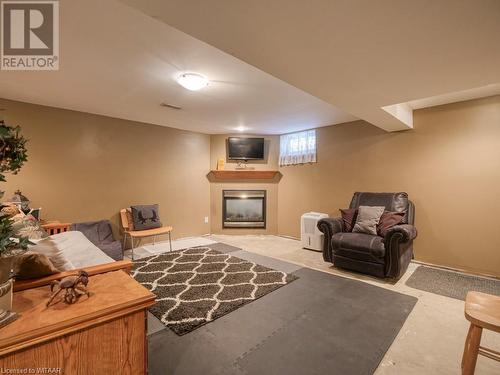 203 Orchard Road, Woodstock, ON - Indoor With Fireplace