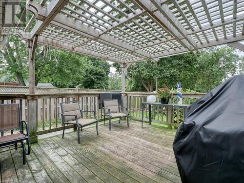 203 Orchard Road, Woodstock, ON - Outdoor With Deck Patio Veranda With Exterior