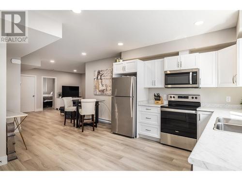 2818 Copper Ridge Drive, West Kelowna, BC - Indoor Photo Showing Kitchen With Double Sink