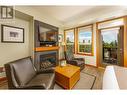 101 Village Centre Court Unit# 331, Vernon, BC  - Indoor Photo Showing Living Room With Fireplace 