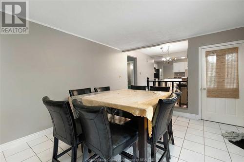 2681 Sierra Drive, Windsor, ON - Indoor Photo Showing Dining Room