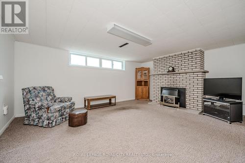 153 Anne Boulevard, Milton, ON - Indoor With Fireplace