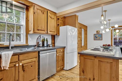 470 Albertus Avenue, Peterborough (Monaghan), ON - Indoor Photo Showing Kitchen With Double Sink