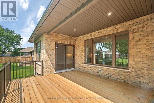 483 Motz Boulevard, South Huron (Exeter), ON - Outdoor With Deck Patio Veranda With Exterior