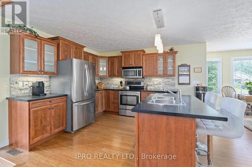 414 4Th Street S, Hanover, ON - Indoor Photo Showing Kitchen With Double Sink