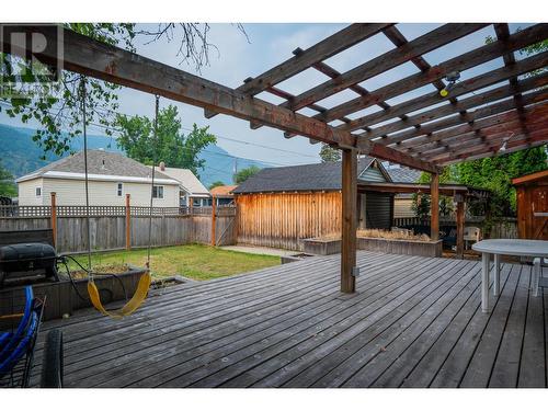 2162 Sixth  Avenue, Trail, BC - Outdoor With Deck Patio Veranda With Exterior