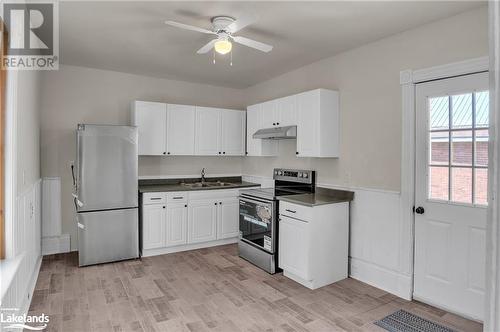 63 Scott Street, Orillia, ON - Indoor Photo Showing Kitchen With Double Sink