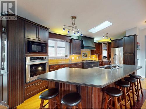 6806 97Th Street, Osoyoos, BC - Indoor Photo Showing Kitchen With Stainless Steel Kitchen With Double Sink