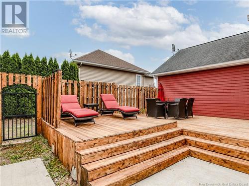 47 Gillespie, Dieppe, NB - Outdoor With Deck Patio Veranda With Exterior