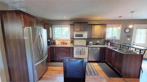 3256 Maple Avenue, Ridgeway, ON - Indoor Photo Showing Kitchen With Double Sink