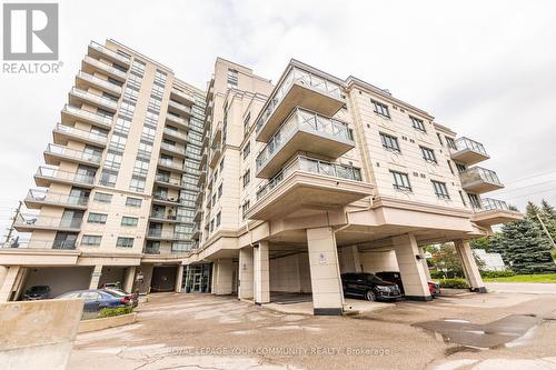 1106 - 7730 Kipling Avenue, Vaughan, ON - Outdoor With Balcony With Facade