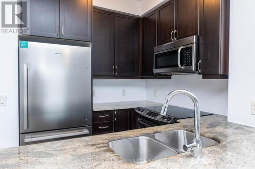 1106 - 7730 Kipling Avenue, Vaughan (Vaughan Grove), ON - Indoor Photo Showing Kitchen With Double Sink