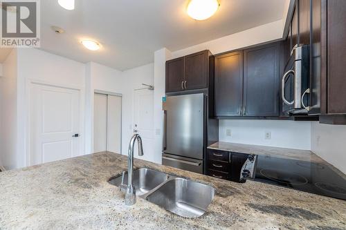 1106 - 7730 Kipling Avenue, Vaughan (Vaughan Grove), ON - Indoor Photo Showing Kitchen With Double Sink