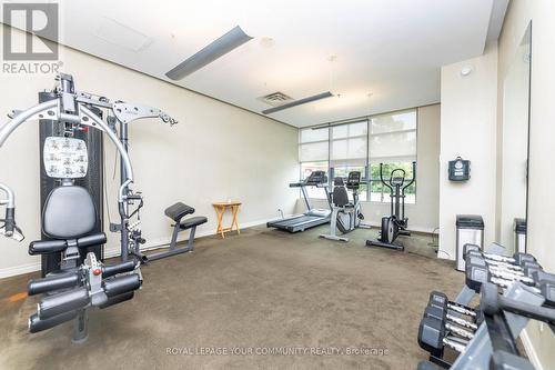 1106 - 7730 Kipling Avenue, Vaughan, ON - Indoor Photo Showing Gym Room