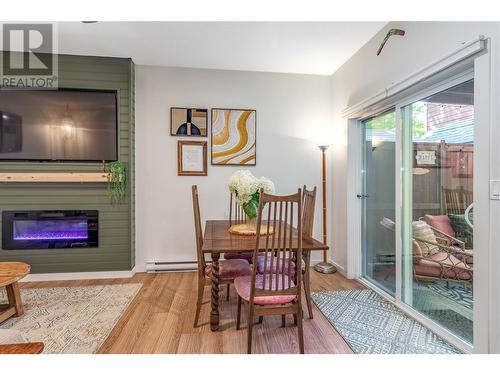 515 Francis Avenue Unit# 3, Kelowna, BC - Indoor Photo Showing Dining Room