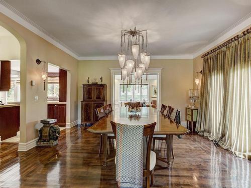 Dining room - 87 Av. Henley, Mont-Royal, QC - Indoor Photo Showing Dining Room