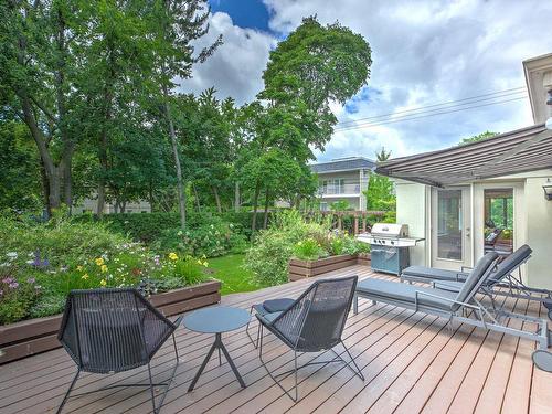 Patio - 87 Av. Henley, Mont-Royal, QC - Outdoor With Deck Patio Veranda With Exterior