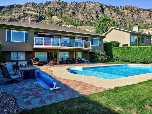 3464 Navatanee Drive, Kamloops, BC - Outdoor With In Ground Pool With Deck Patio Veranda