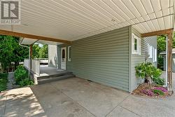 Carport and entrance to home - 