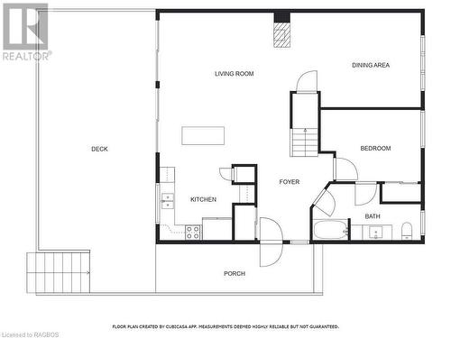 Main floor layout - 58 Victoria Street, Kincardine, ON - Other