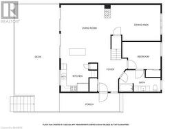 Main floor layout - 