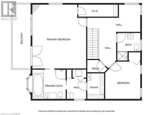 2nd storey layout - 58 Victoria Street, Kincardine, ON - Other