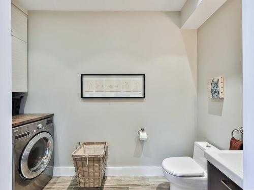 Powder room - 2846 Crois. De La Falaise, Val-David, QC - Indoor Photo Showing Laundry Room