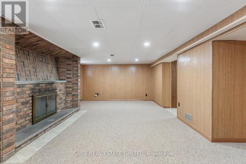 41 Walwyn Avenue, Toronto (Humberlea-Pelmo Park), ON - Indoor With Fireplace