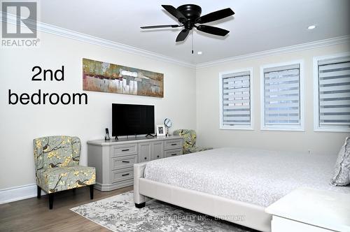 100 Long Meadow Road, Brampton (Bram East), ON - Indoor Photo Showing Bedroom