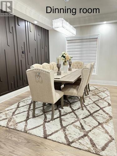 100 Long Meadow Road, Brampton (Bram East), ON - Indoor Photo Showing Dining Room