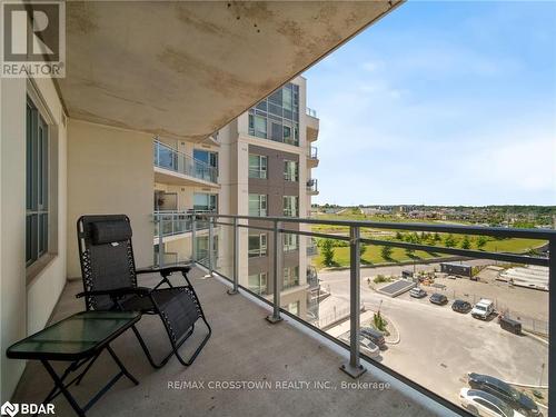 702 - 58 Lakeside Terrace, Barrie (Little Lake), ON - Outdoor With Balcony With View With Exterior