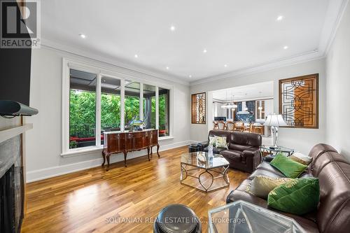 97 Post Road, Toronto, ON - Indoor Photo Showing Living Room With Fireplace