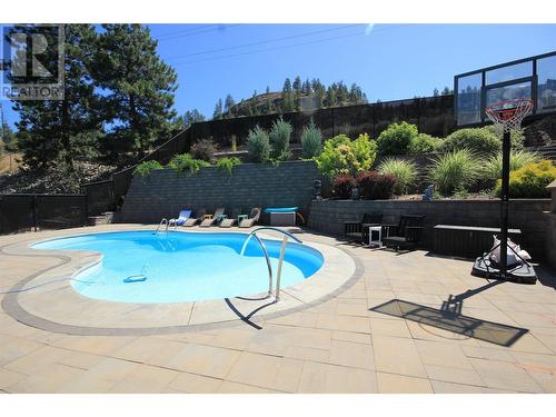 3160 Evergreen Drive, Penticton, BC - Outdoor With In Ground Pool With Backyard