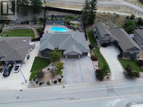 3160 Evergreen Drive, Penticton, BC - Outdoor With In Ground Pool With View