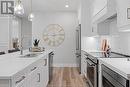 1855 Wyoming Unit# 206, Lasalle, ON  - Indoor Photo Showing Kitchen With Double Sink With Upgraded Kitchen 