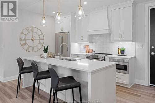 1855 Wyoming Unit# 206, Lasalle, ON - Indoor Photo Showing Kitchen With Double Sink With Upgraded Kitchen