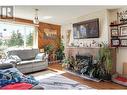 39 Wohler Street, Kitimat, BC  - Indoor Photo Showing Living Room With Fireplace 