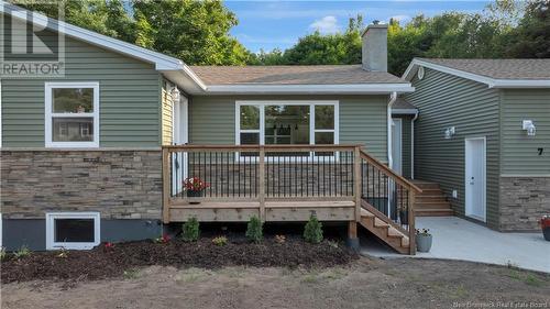 7 Highland Avenue, Rothesay, NB - Outdoor With Deck Patio Veranda