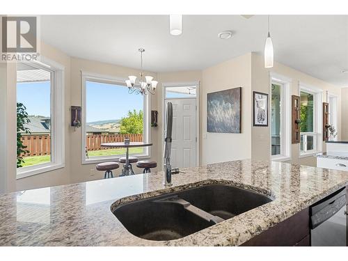 1419 Montenegro Drive, Kelowna, BC - Indoor Photo Showing Kitchen With Double Sink