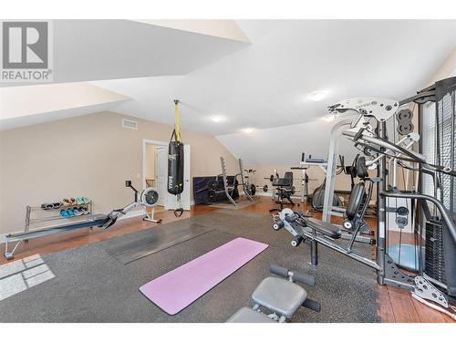 1419 Montenegro Drive, Kelowna, BC - Indoor Photo Showing Gym Room