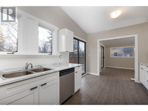 7884 Alpine Road, Kelowna, BC - Indoor Photo Showing Kitchen With Double Sink