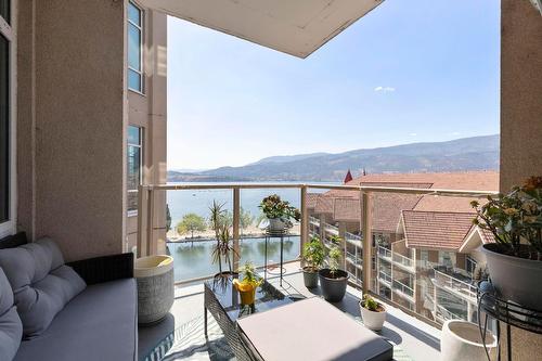 905-1128 Sunset Drive, Kelowna, BC - Outdoor With Body Of Water With Exterior