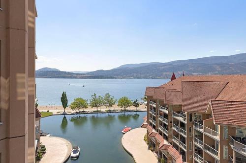 905-1128 Sunset Drive, Kelowna, BC - Outdoor With Body Of Water With View