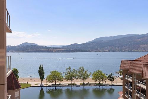 905-1128 Sunset Drive, Kelowna, BC - Outdoor With Body Of Water With View