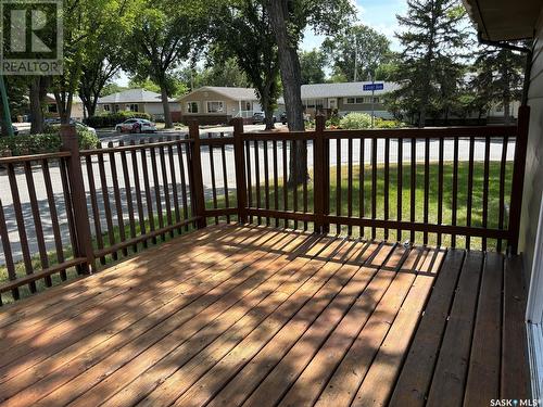 1402 Dover Avenue, Regina, SK - Outdoor With Deck Patio Veranda With Exterior