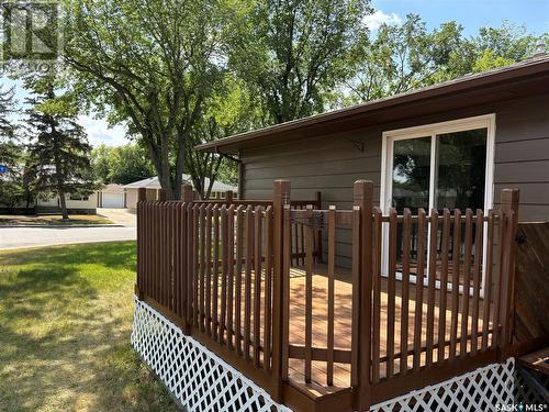 1402 Dover Avenue, Regina, SK - Outdoor With Deck Patio Veranda With Exterior