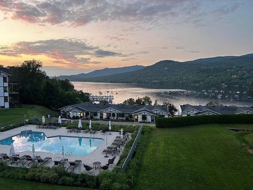 Water view - 2231-128 Rue Pinoteau, Mont-Tremblant, QC - Outdoor With In Ground Pool With View